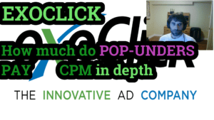 Read more about the article EXOCLICK popunder CPM
