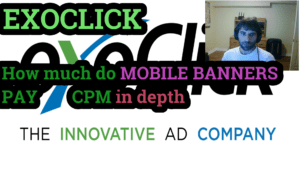 Read more about the article Exoclick mobile banner CPM