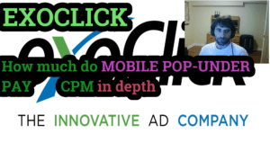 exoclick mobile popunder