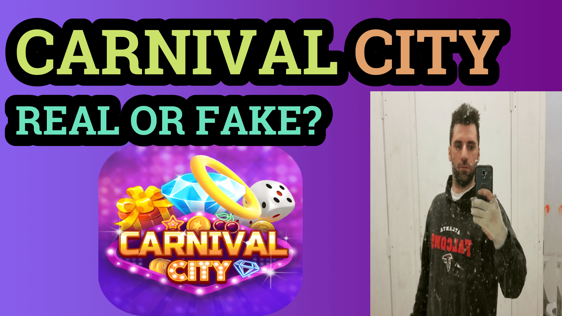 Carnival city Video game Vibez. Earn rewards for this app or platform.