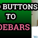 Read more about the article Create and ADD buttons to a wordpress sidebar